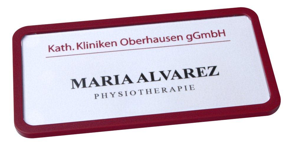 Namensschildbogen neutral 30, Bild 1 Namensschildbogen neutral 30 Bild 1