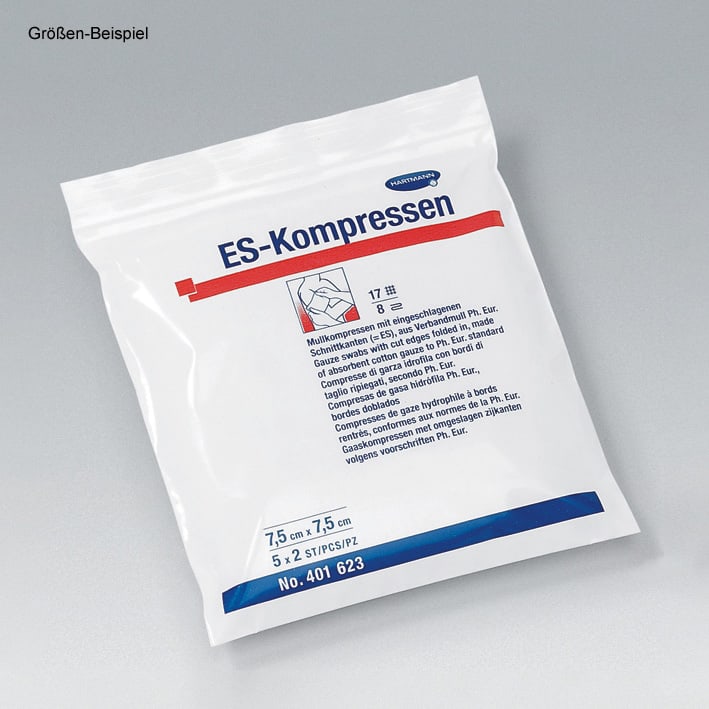 ES-Kompressen steril, 10 x 20 cm Bild 1