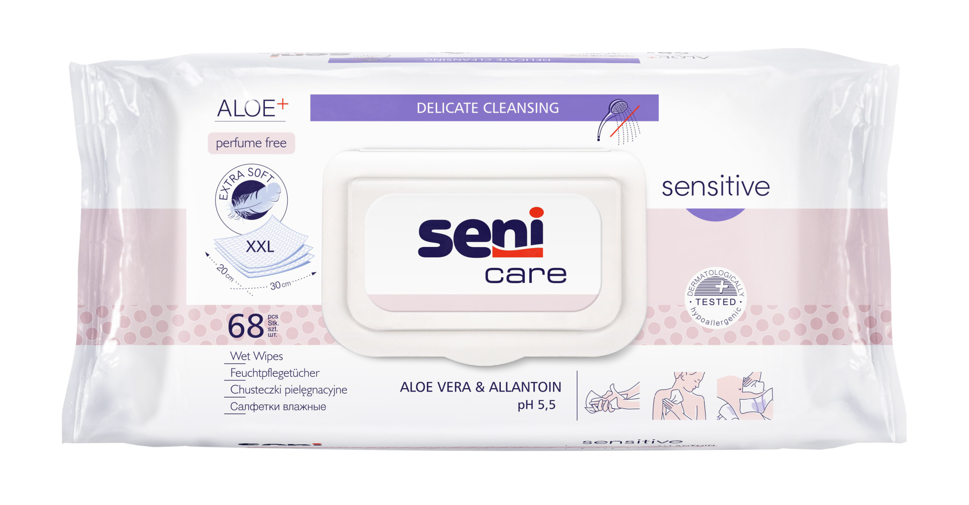 Feuchtpflegetücher SENSITIVE Bild 1