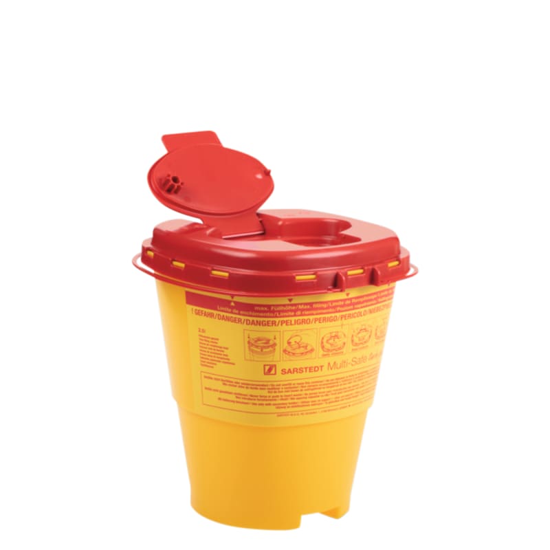 Entsorgungsbehälter rund, 2,5 l, 70 Stück Bild 1