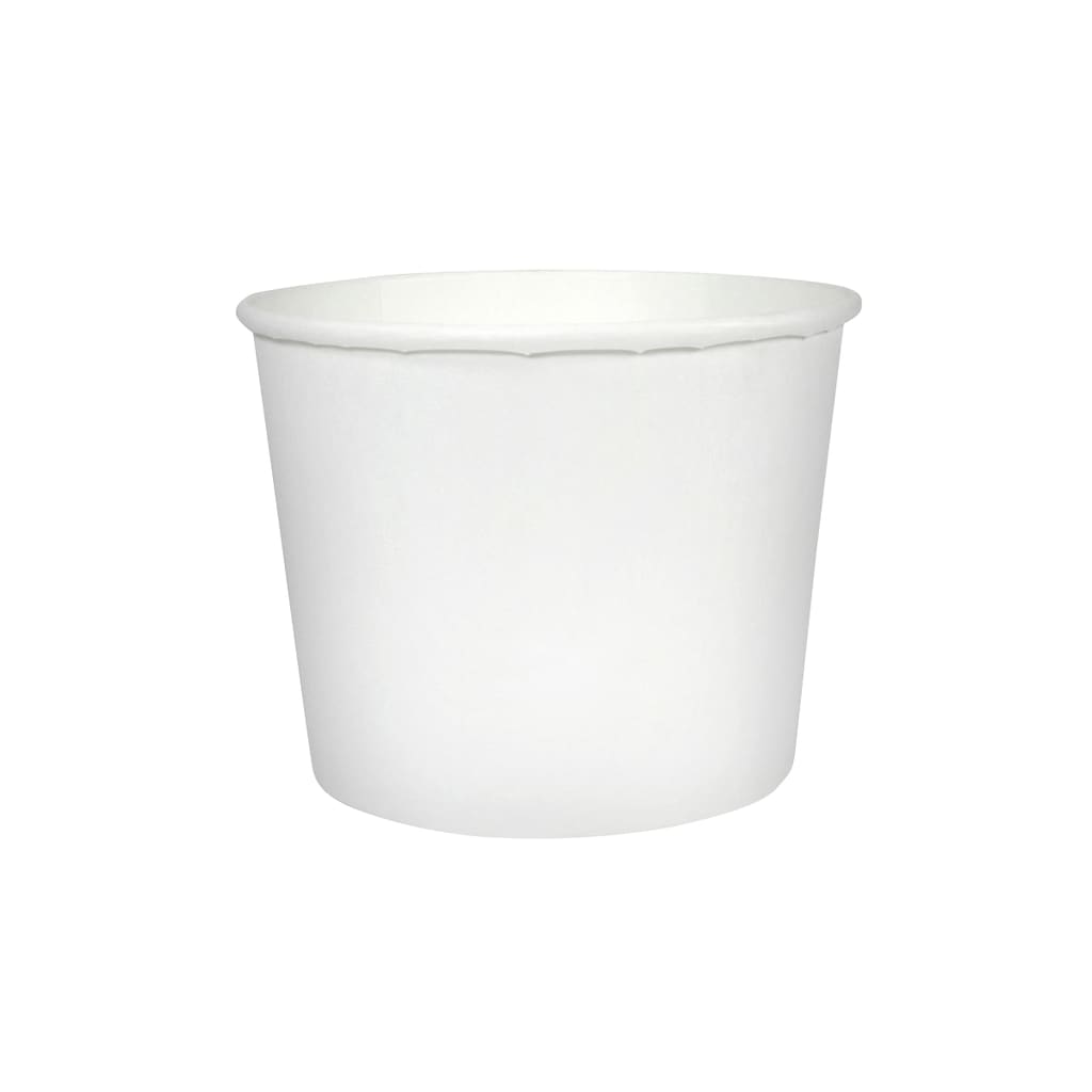 Hartpapierbecher weiß, 50 Stück Bild 1