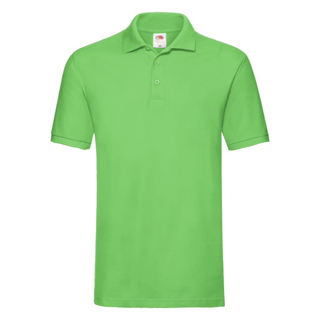 Klassisches Polo-Shirt aus 100% Baumwolle mit 3-Knopfleiste, Set-In-Ärmeln, Seitenschlitzen und bequemem Schnitt für zeitlosen Stil und Komfort. Bild 1
