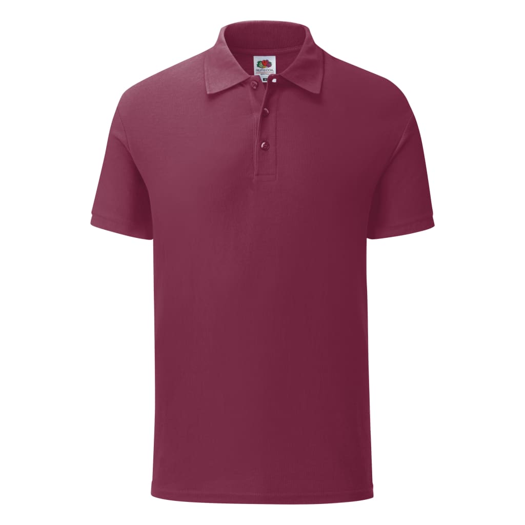 Kurzarm Polo-Shirt mit Nackenband, Seitennähte, Drei-Knopfleise mit gleichfarbigen Knöpfen und flachem Rippstrick-Kragen und Armabschluss. Waschbar bis 60°C. Bild 1