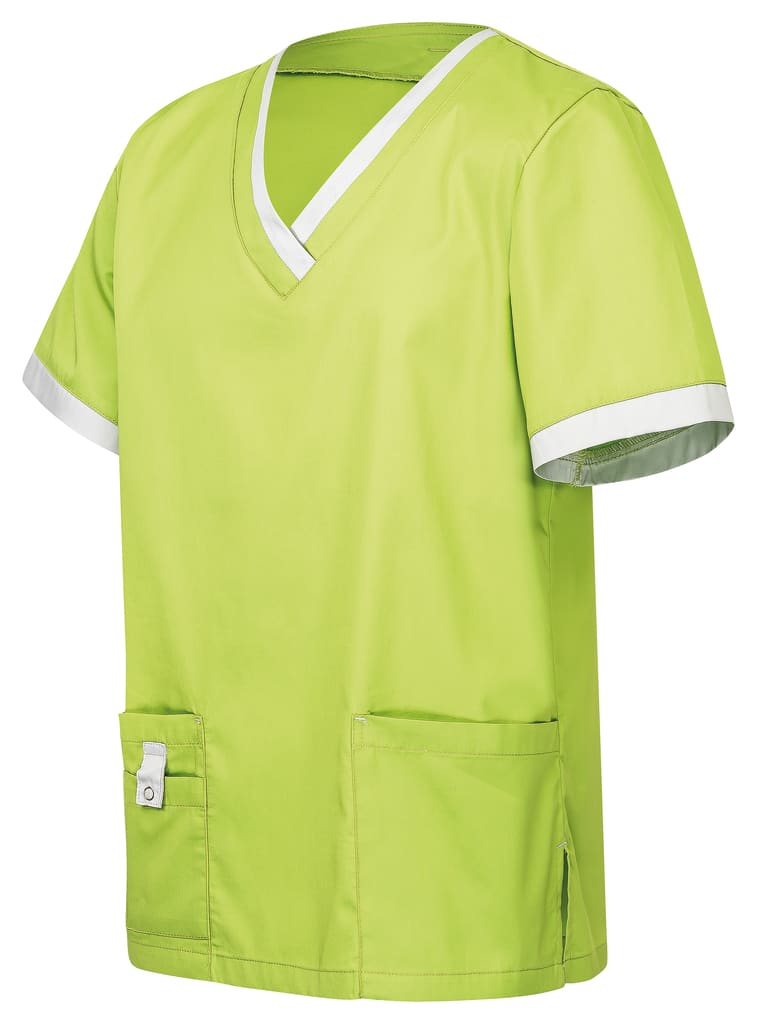 Schlupfkasack aus Mischgewebe mit 3 Taschen, Knopfverschluss & Seitenschlitzen. Modern & komfortabel – perfekt für den professionellen Einsatz. Bild 2