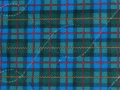 WiBUplus Stuhlauflage (Sitzauflage) Cora mit Umkettelung, innenliegender PU-Folie (laminiert), Umkettelung und atmungsakiv. Waschbar bis 95°C. Bild 1