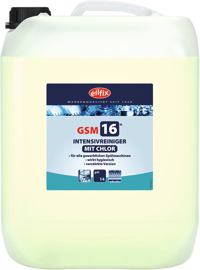 Maschinengeschirrspülmittel GSM 16® chlorhaltig Bild 1