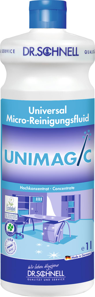 Unimagic Microfluid zur Reinigung, 12 x 1 Liter Bild 1