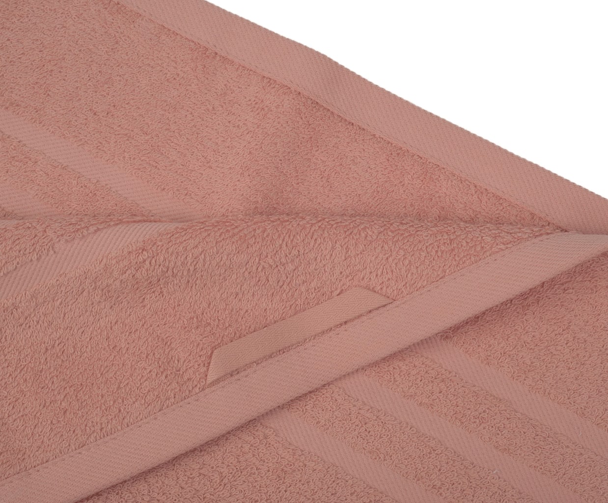 Handtuch aus Walkfrottier mit eleganter 3-Streifen-Webbordüre. Bild 3