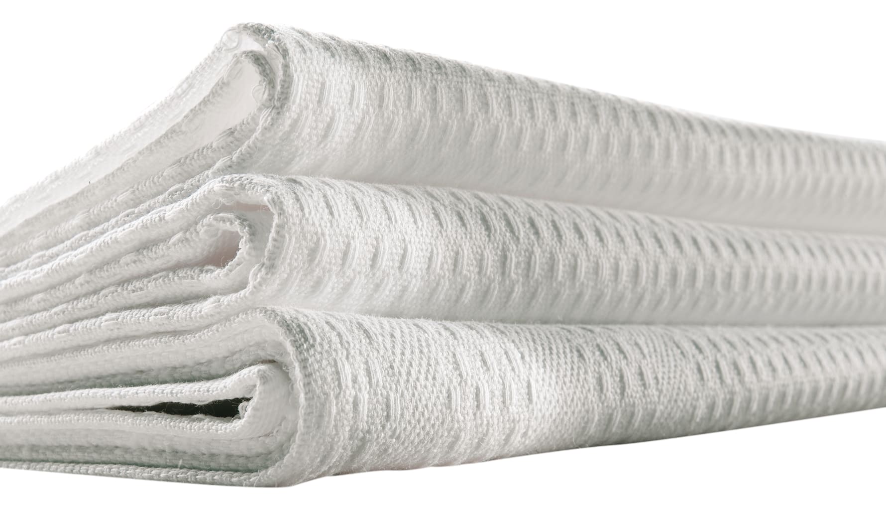 Gerstenkornhandtuch mit 2 Aufhängern. Waschbar bis 95°C. Bild 2