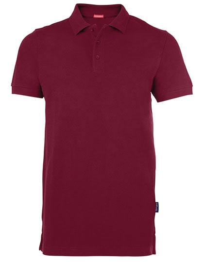 Kurzarm Polo-Shirt für Pflegepersonal mit modischem, körperbetontem Schnitt, verstärktem Nackenband, 3 Knopfleiste (Ton in Ton). Waschbar bis 60°C. Bild 1