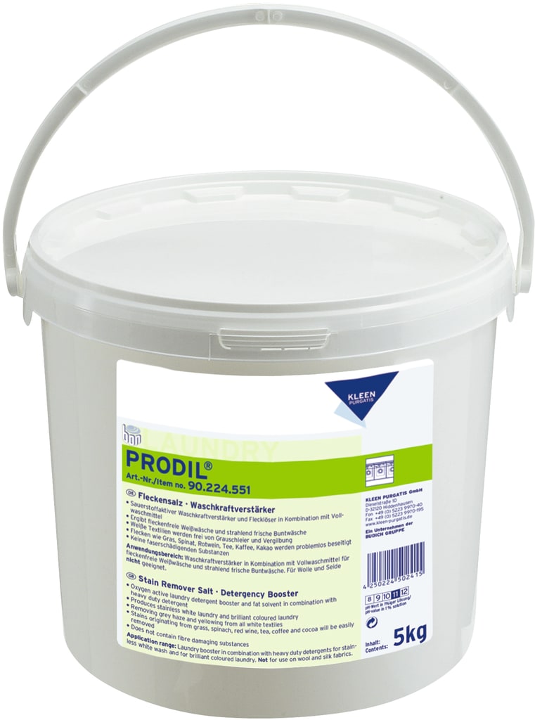 Kleen Purgatis PRODIL - Fleckenlöser, 5 kg Eimer für Pflegeheime & Kliniken ✓ 5 kg ► Gleich hier sicher online bestellen! Bild 1