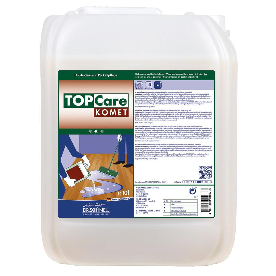 Topcare Komet Holzboden- und Parkettpflege, 10 L Bild 1