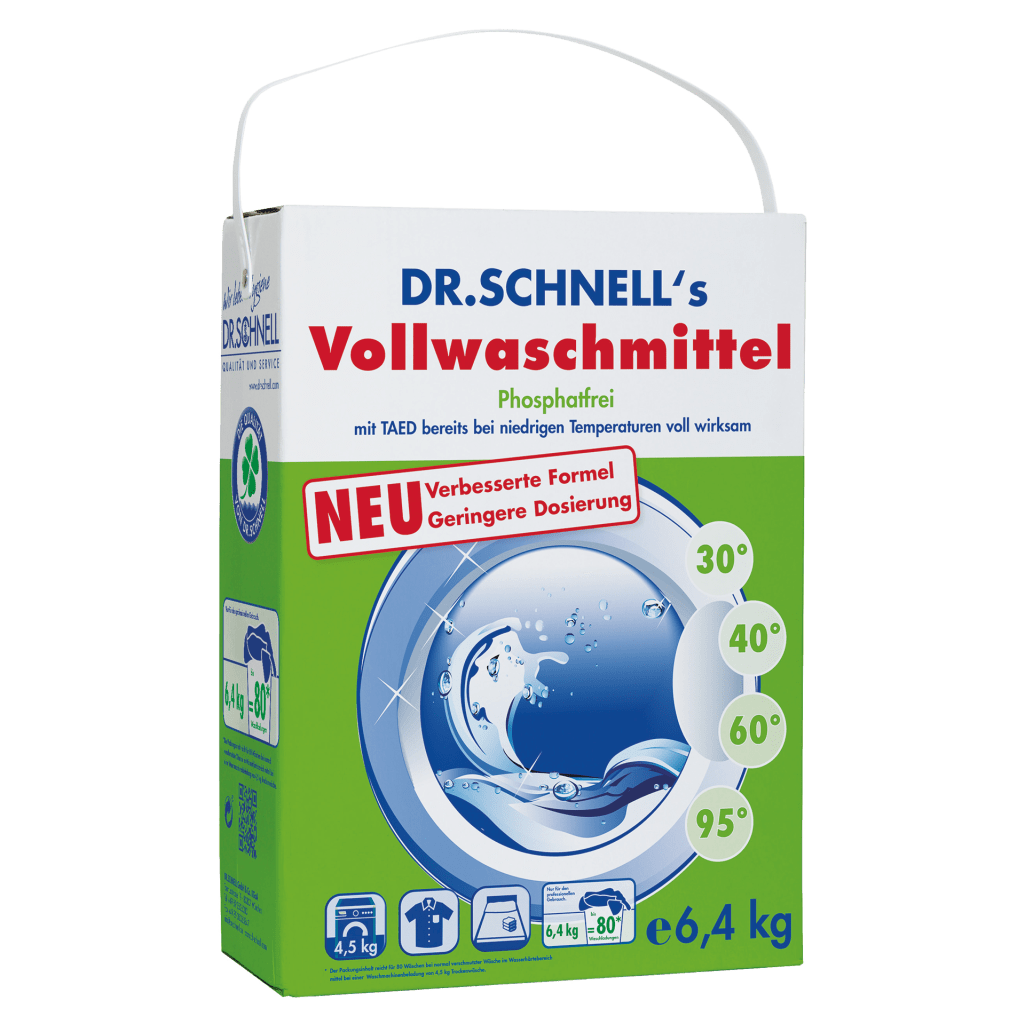 Dr. Schnell´s Vollwaschmittel, 6,4 kg Bild 1