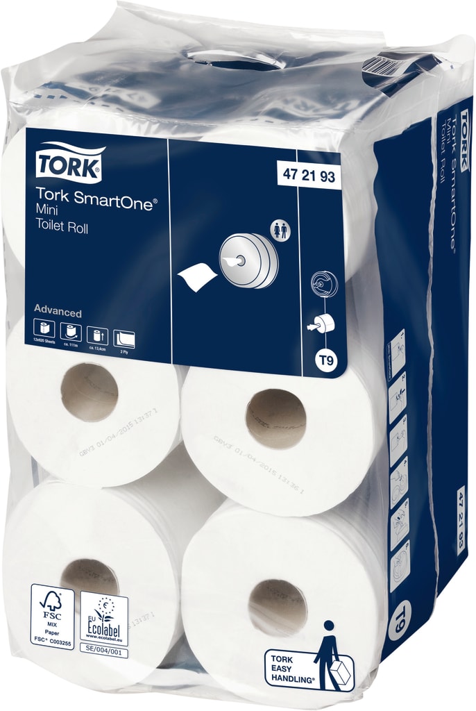 Tork/Lotus SmartOne Toilettenpapier, Mini Toipa Bild 2