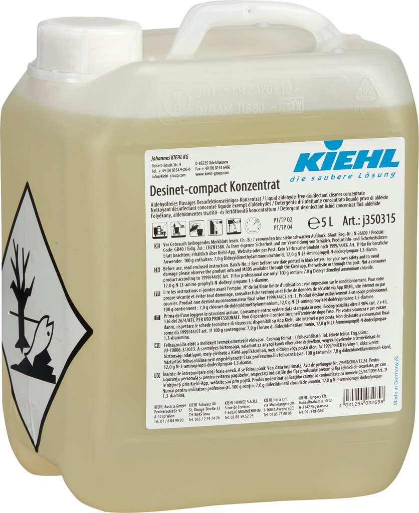 Desinet-Compact Desinfektionskonzentrat Bild 1