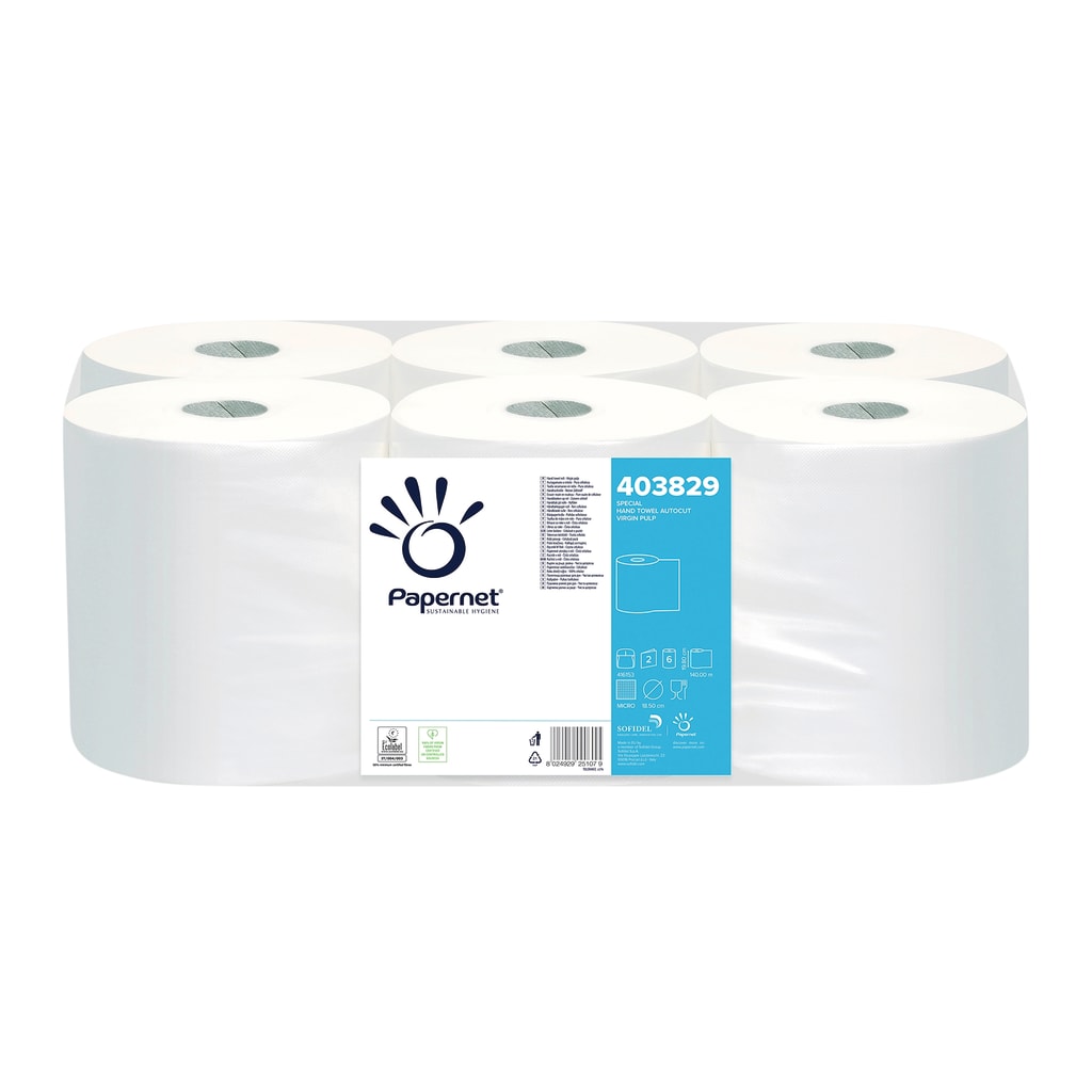 Handtuch-Rolle "Matic" hochweiß, 2-lagig Bild 1