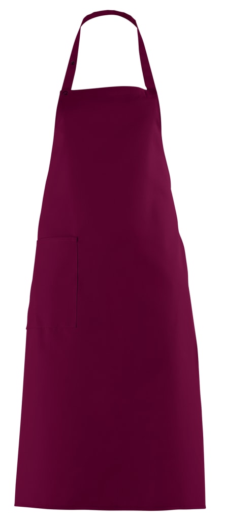 Strapazierfähige Latzschürze mit verstellbarem Druckknopfverschluss – ideal für Pflege & Gastronomie, komfortabel und pflegeleicht. Bild 1