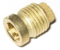 Die Filterschraube für Druckminderer Oxyway ist zum Filtern von Sauerstoff da.
␍ Bild 1