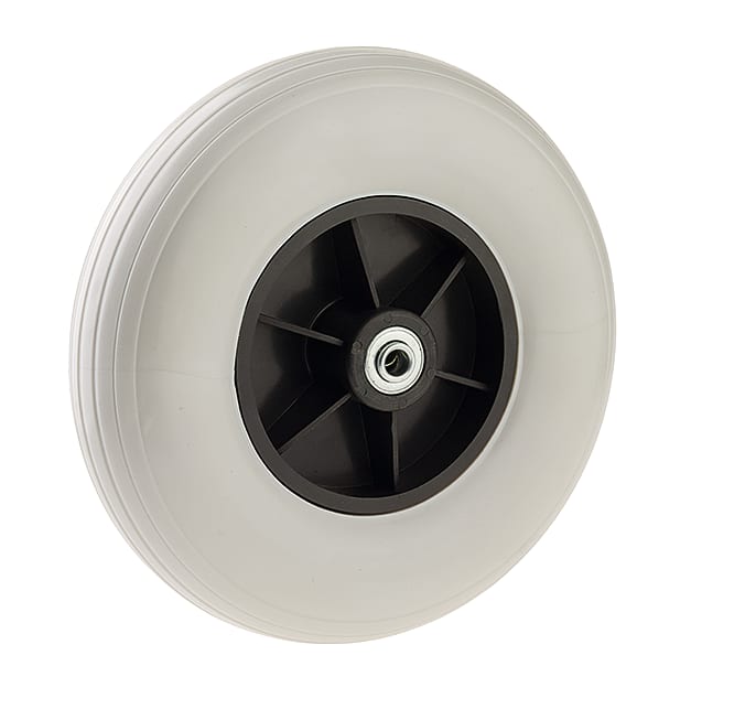 Rad m. Ku.-Rippenfelge schwarz, TPE-Schaumreifen Bild 1