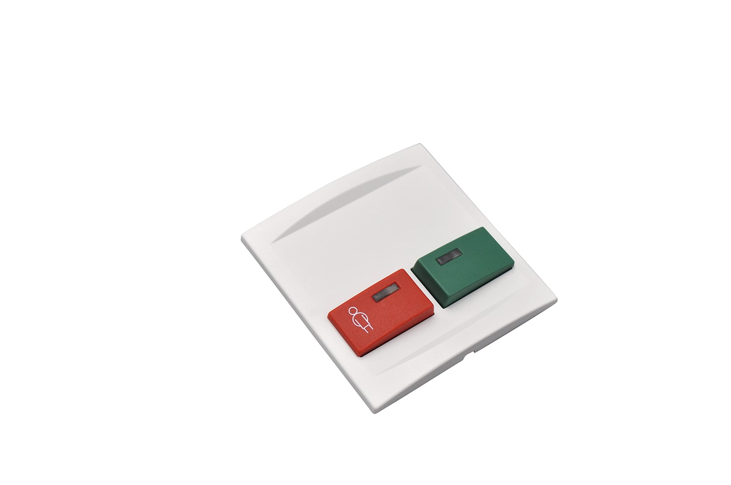 Abdeckplatte für Ruf-/Abstelltaster Bild 1