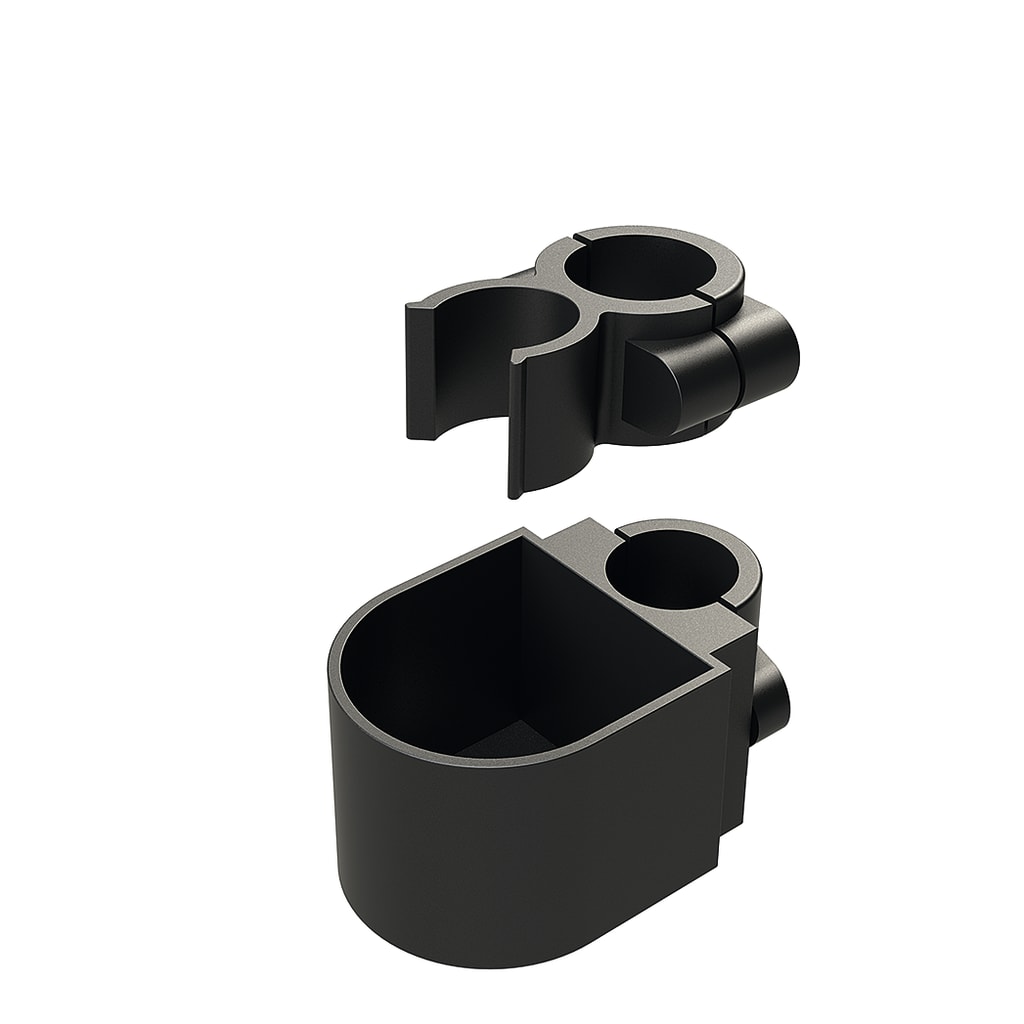 Stockhalter für Rollatoren Bild 1