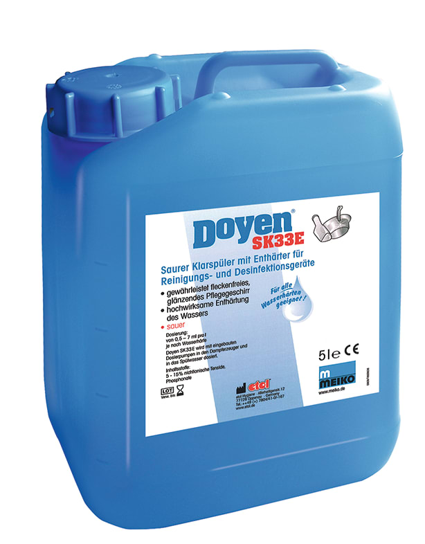 Klarspüler für Steckbeckenspüler Meiko Bild 1