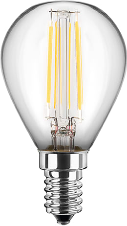 LED Tropfenform G45 4,5W (40W) E14 470lm 2700K Bild 1