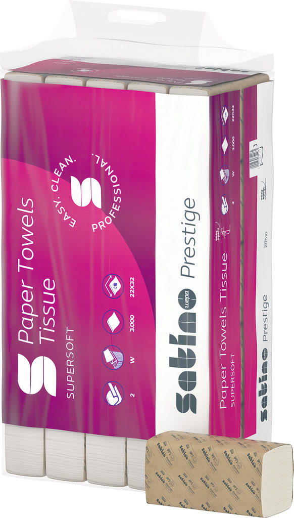 Satino Prestige Handtuchpapier, 22 x 32 cm Bild 1