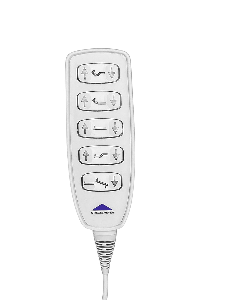 Handschalter für Klinikbett Seta Stiegelmeyer Bild 1