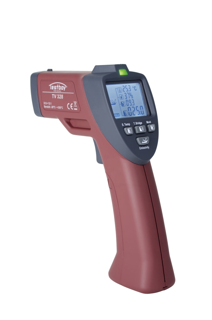 Infrarot-Thermometer mit Taupunktanzeige Bild 1
