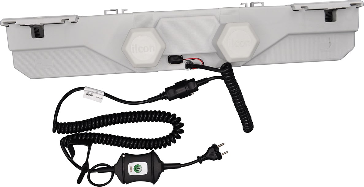 Der Motor für Pflegebett Mauser ist geeignet für die Modelle BC-400 und BC-500. Es gibt 3 Anschlüsse.
␍ Bild 1