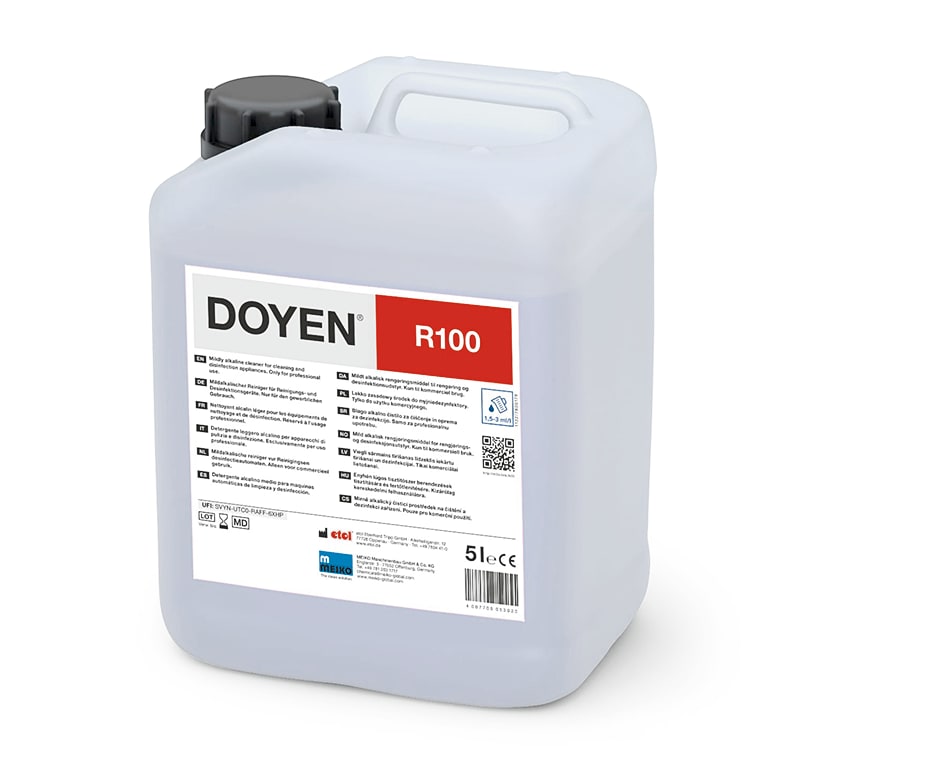 Mildalkalischer Reiniger für Steckbeckenspüler Bild 1