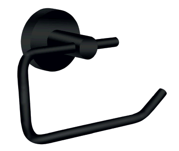 WC-Papierrollenhalter ohne Deckel PRO 020 Black Bild 1