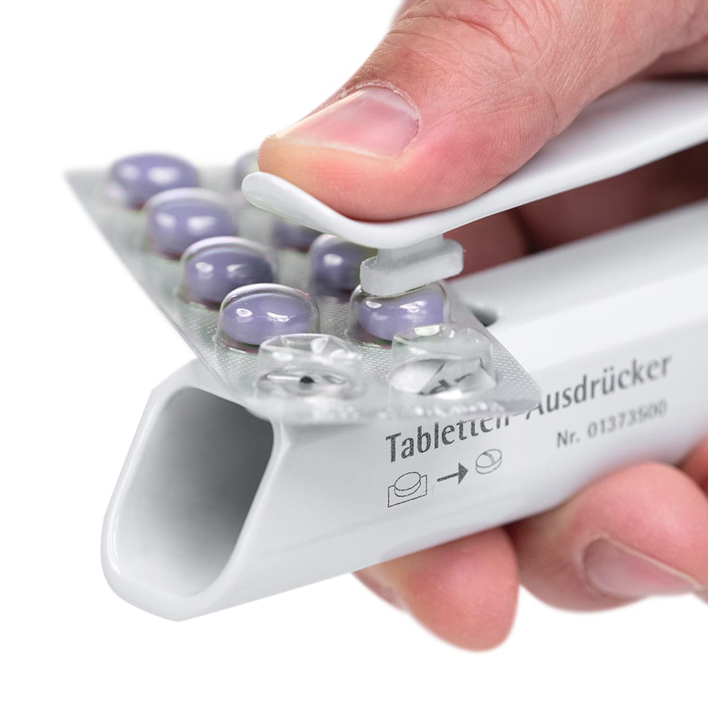 Melipul Tabletten-Ausdrücker, weiß Bild 1