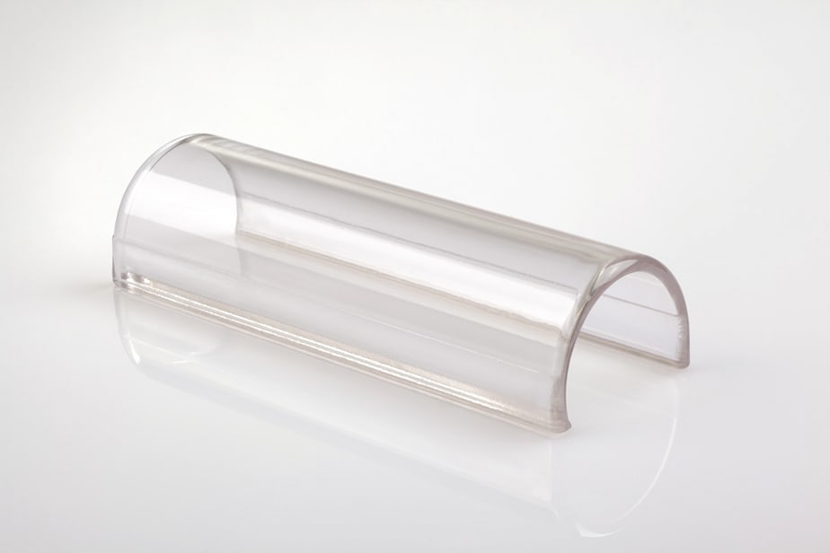 Das Namensschild für Pflegebett, transparent (Rundrohr) hat die Maße von 32 – 40 mm.
␍ Bild 1