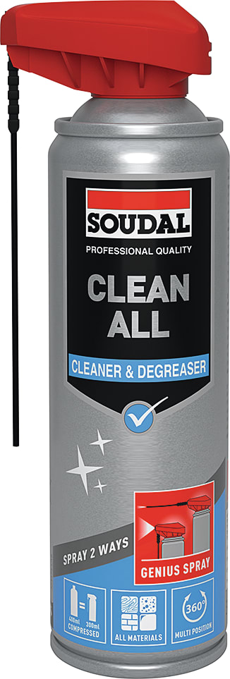 Universal-Reiniger Clean All, Genius Spray,Soudal Bild 1