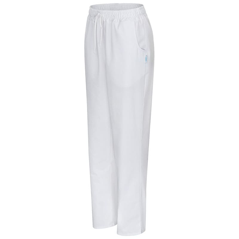 Pflegehose mit rundum Gummizug, 5 cm Bundhöhe und zwei Seitentaschen. Diese Hose gibt es in 2 Längen: die kurze Länge ist 5 cm kürzer als mittel. Bild 2