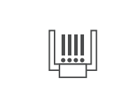 Der Handschalter für Aufstehhilfe/Lifter Arjo hat ein Display, einen integrierten Harken  und 8 Tasten. Bild 2