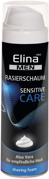 Rasierschaum Elina MEN Sensitive Care, 200 ml Bild 1