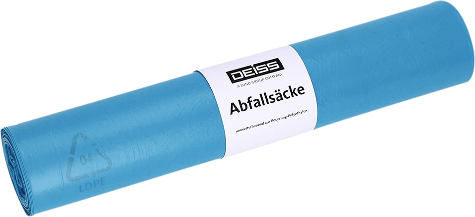 Müllsack 120 L premium blau 60 µm Bild 1