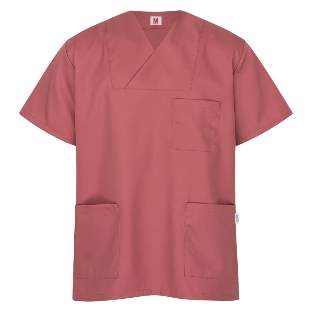 Kasack Berlin aus Lyocell mit V-Ausschnitt, 3 Taschen & Seitenschlitzen. Pflegeleicht, temperaturausgleichend & industriewäschegeeignet. Bild 1