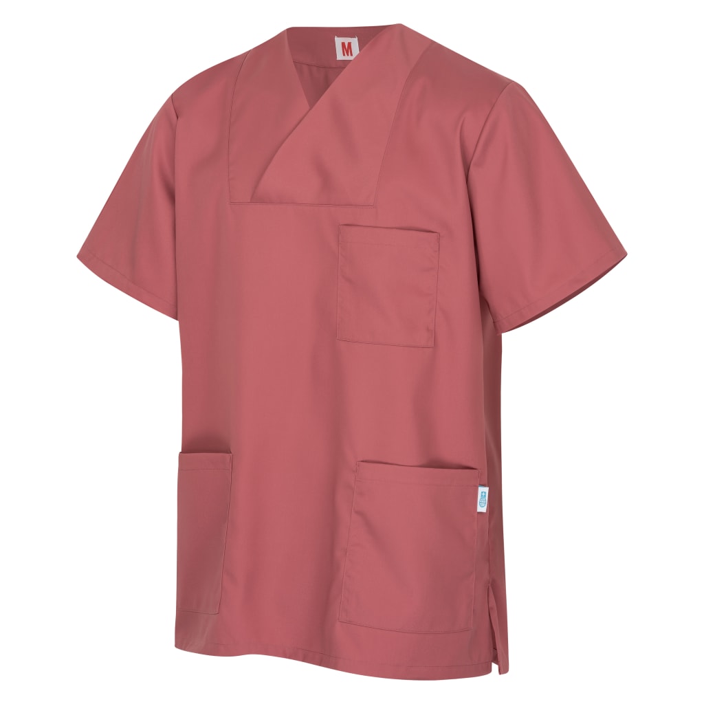 Kasack Berlin aus Lyocell mit V-Ausschnitt, 3 Taschen & Seitenschlitzen. Pflegeleicht, temperaturausgleichend & industriewäschegeeignet. Bild 2