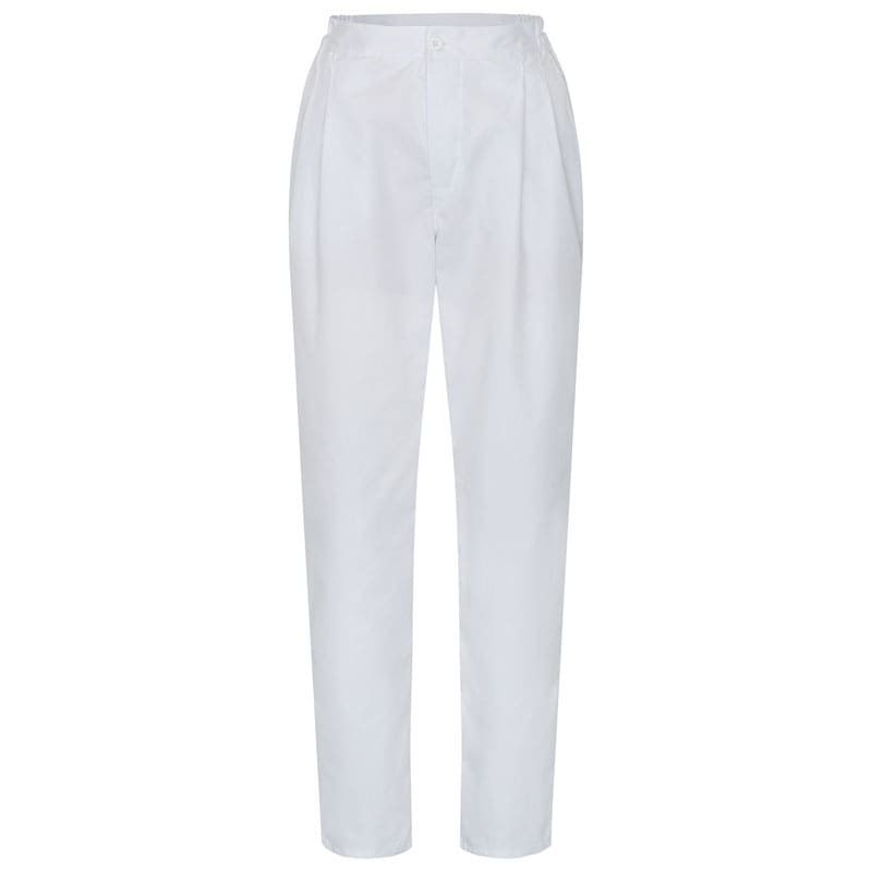 Damenhose mit seitlichem Gummizug, zwei Seitentaschen und einem verdecktem Reißverschluss – perfekt für den Pflegebereich.
␍
␍
␍
␍
␍
␍
␍ Bild 1