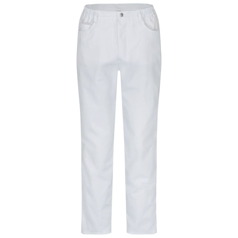 Die Herrenhose Thomas im Five-Pocket-Jeansstyle verfügt über 2 Seitentaschen, 2 Gesäßtaschen, Gürtelschlaufen und seitlichen Gummizug. Bild 1