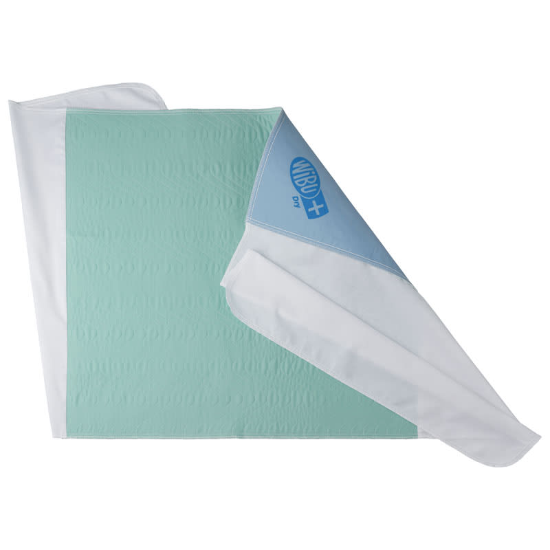 Hautverträgliche Krankenunterlage mit Flügeln, auch bekannt als Glückstädter, mit Flüßigkeitsaufnahme von ca. 2.500 ml/m². Bild 1