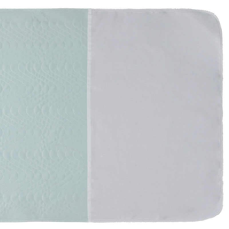 Krankenunterlage mit Fahne und atmungsaktiver PU-Folie – saugstark, hygienisch und ideal für professionelle Pflegeeinrichtungen. Bild 2