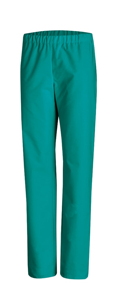 Strapazierfähige Schlupfhose mit Gummizug und Gesäßtasche – pflegeleicht, bequem und ideal für den Arbeitsalltag in der Pflege. Bild 1