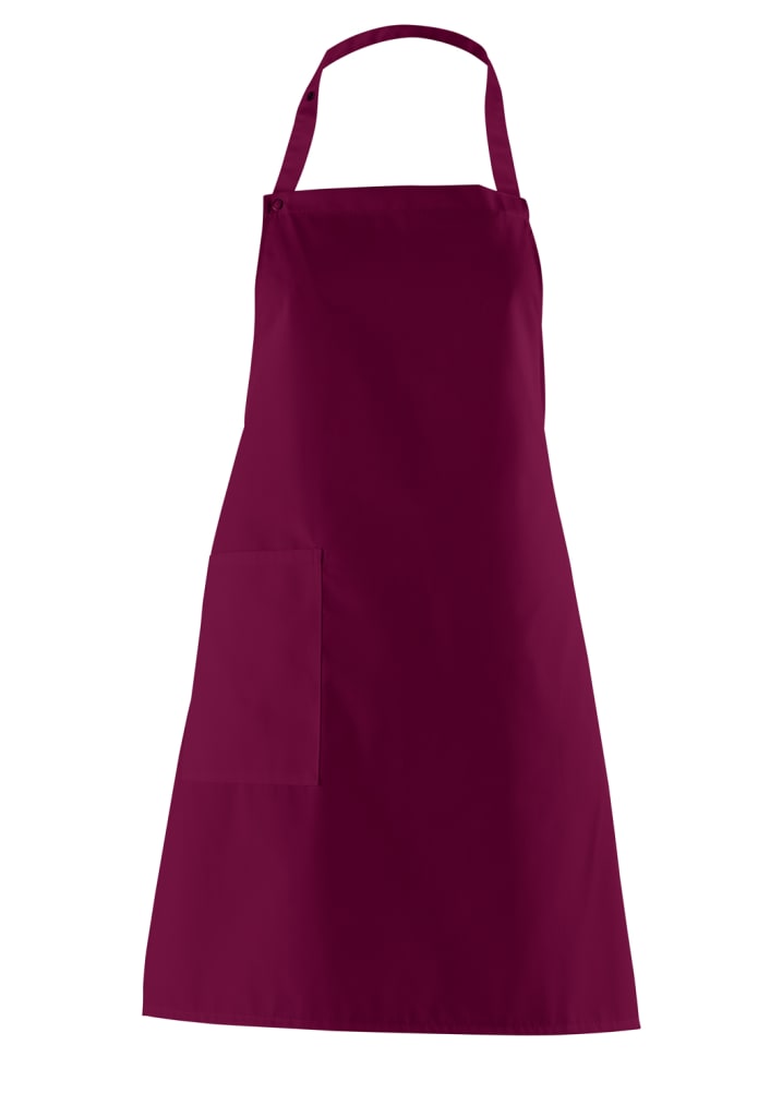 Schürze aus strapazierfähigem Mischgewebe mit verstellbarem Nackenband, Bindebändern & 2 Taschen – ideal für Alltag & Beruf. Bild 1