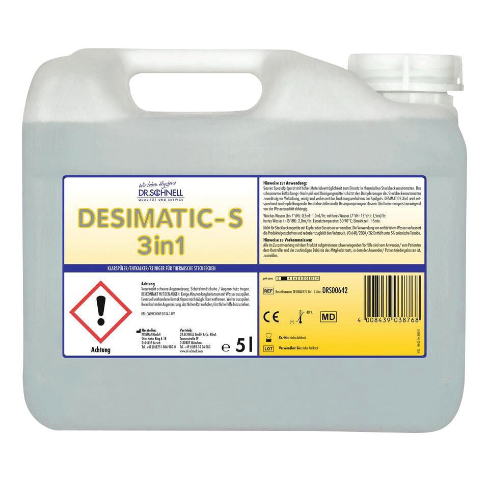 Desimatic-S 3in1, Klarspüler, 5 Liter Bild 1