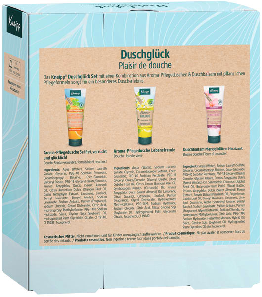 Kneipp GP Duschkollektion, Geschenkset, 3-teilig Bild 2
